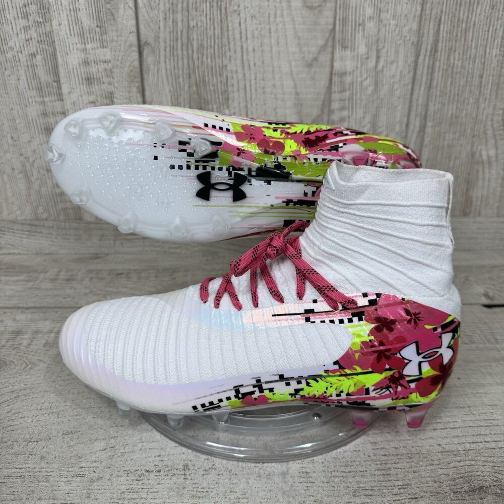 Under Armour Highlight Pro LE Men's 9.5 Women’s 11 Lacrosse Cleats 6005974-100